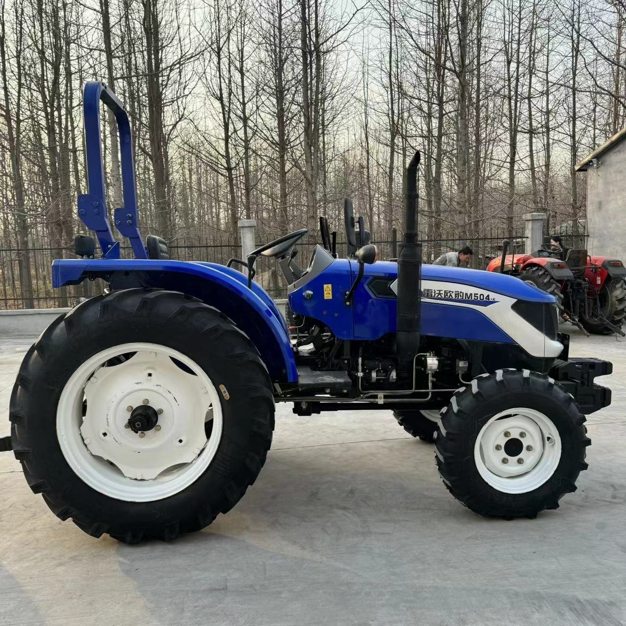 Foton Lovol 504 Tractor 50hp Small Tractor 4x4 Mini Farm Tractors for Agriculture 4wd
