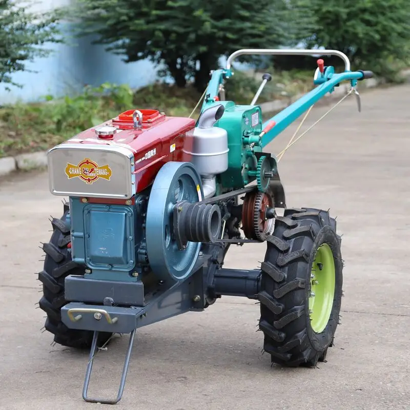Hot Sale Farm Equipment Mini Plow 2 Wheel Walking Tractor with Disc Plough Machine