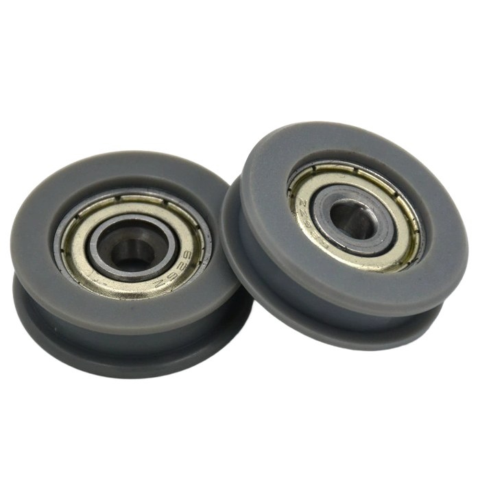 High Quality Heavy Load Capacity 626 POM Flat Groove Wheel 28*24*8.8*5