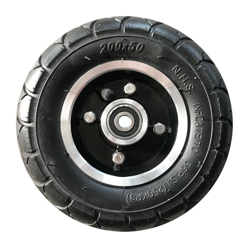 10X4.10/3.50-4 Pneumatic Rubber Wheel for Lawn and Golf Inflatable Tires with 5inch 6inch 7inch 8inch 10inch