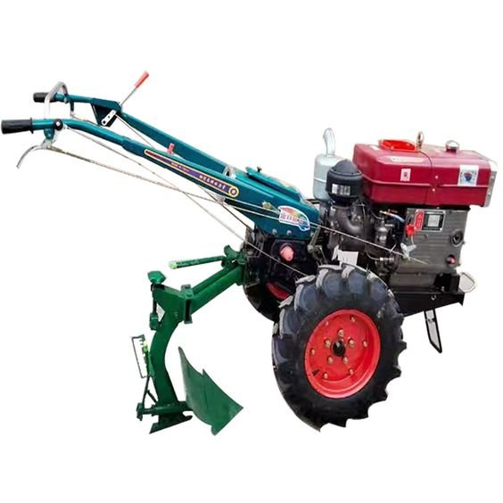 Cheap Price Agriculture 12hp 15hp 18hp Mini Farming Tractor With Hand Rotary Hoe Two Wheels for Sale Best Price