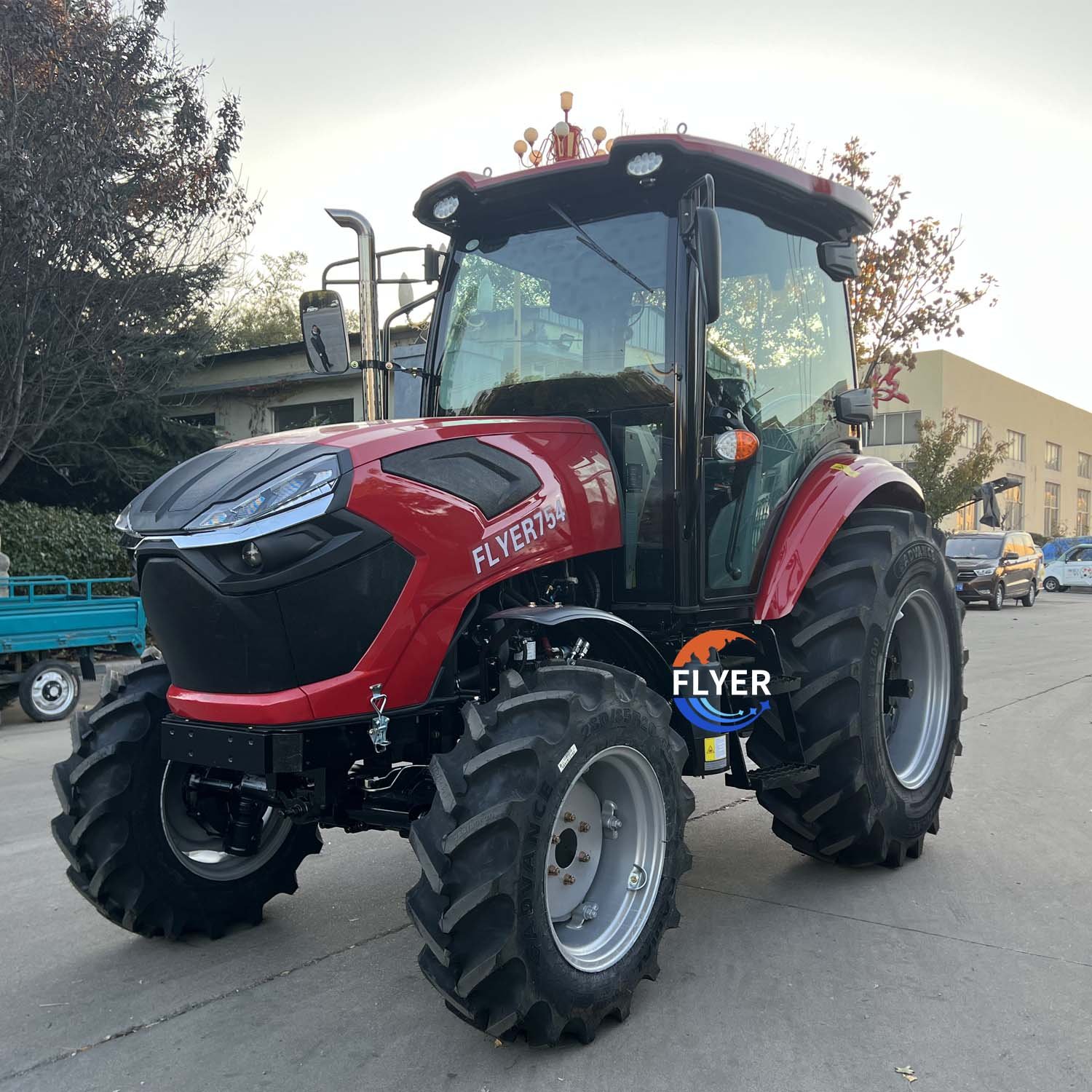 Customizable Tractors Agricultural Machine 65HP EPA Engine Tractor for Sale