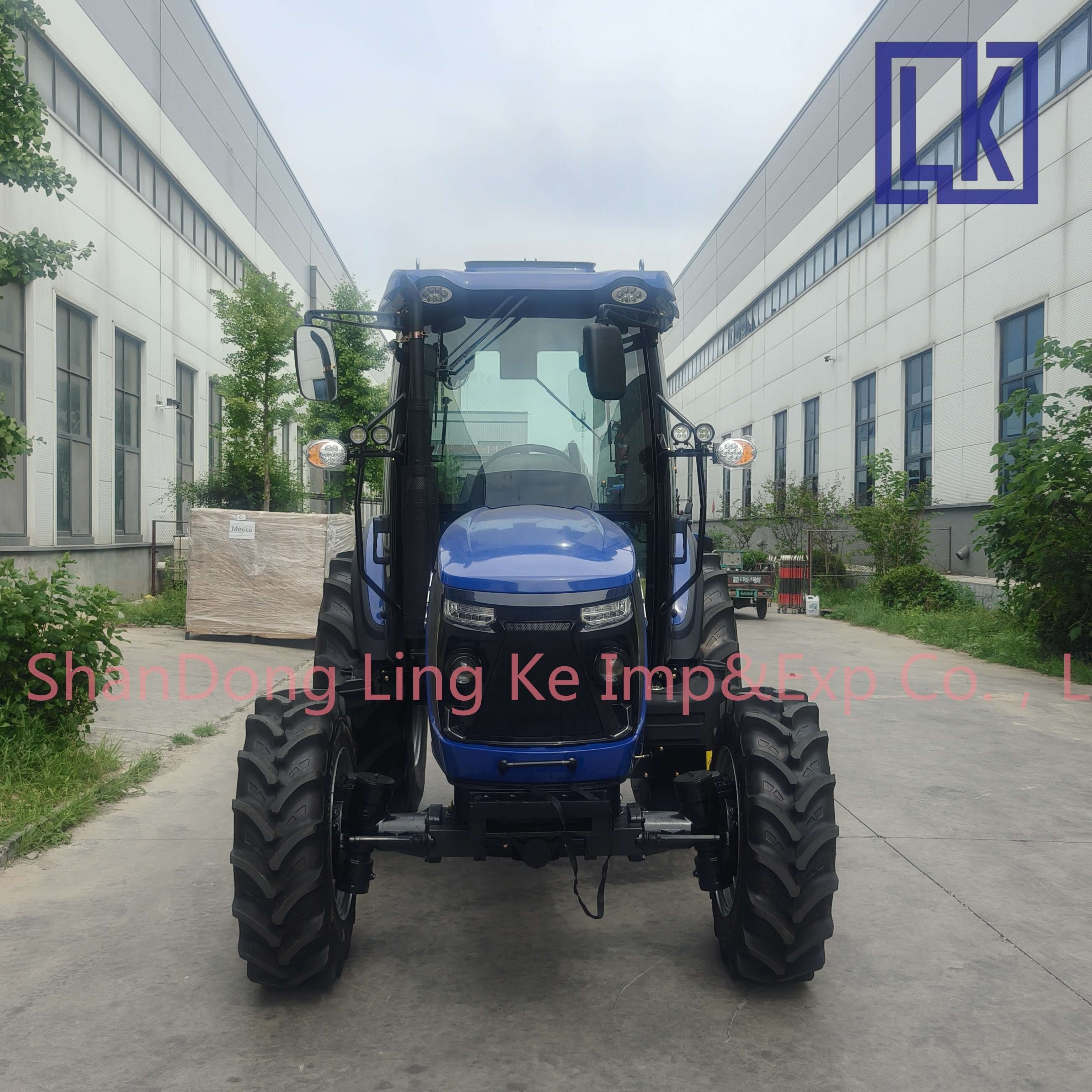 LKK 75H Brand New 4x4 Electric Tractor Four - Wheel Agriculture Equipment 4wd 90 hp Farm Tractor Accelerator Pedal for Tractor