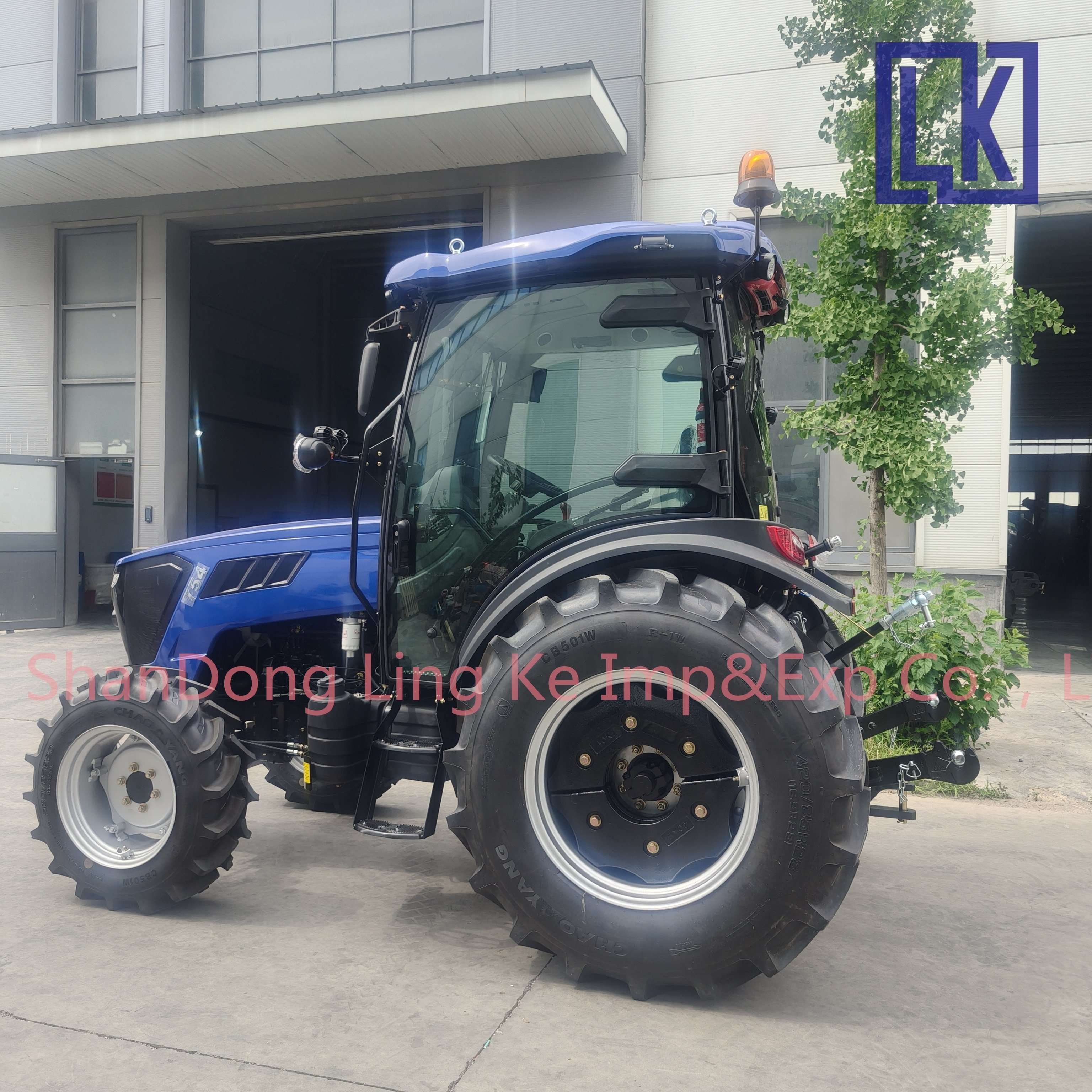 LKK 75H Brand New 4x4 Electric Tractor Four - Wheel Agriculture Equipment 4wd 90 hp Farm Tractor Accelerator Pedal for Tractor
