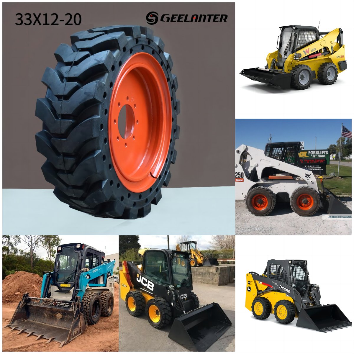33/1550 16.5 All-Terrain Tires: Designed for Off-Road Adventures