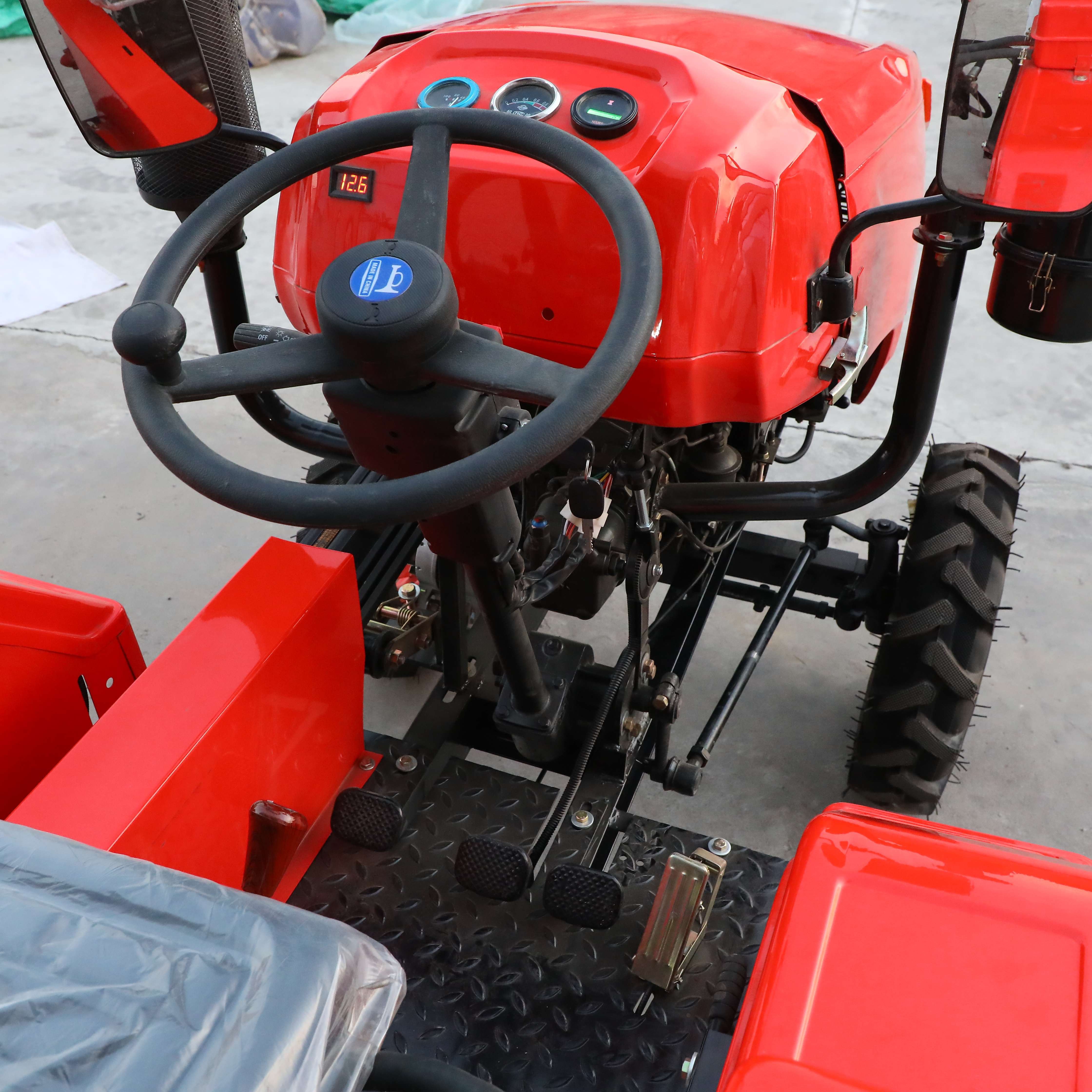 LKK-12hp Agriculture Farm Multifunctional Tractor with Environmental Protection Engine Cultivators Agricultural Farming Walking