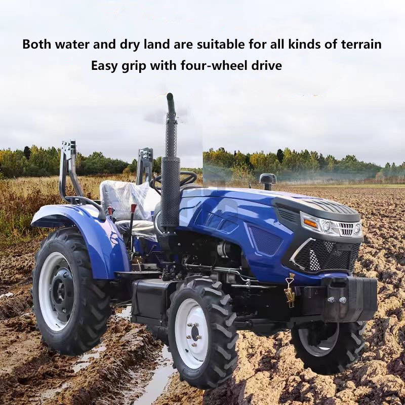 Cheap and Hot Sale 20HP/25HP/30HP/35HP Farm Tractor Mini Four Wheel Tractors 4x4 Mini Tractor Price
