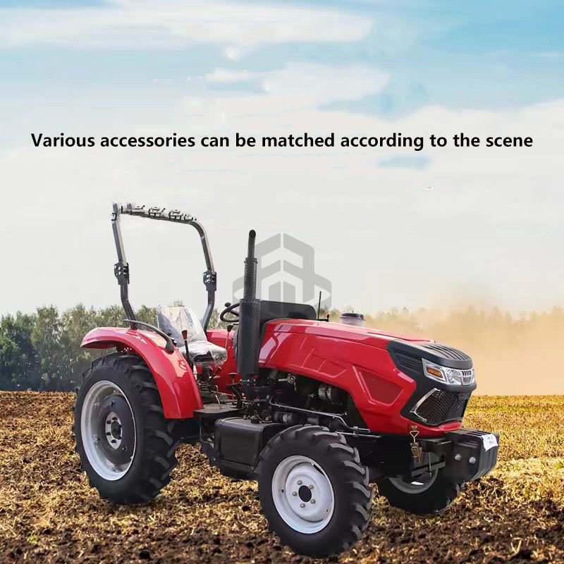 Cheap and Hot Sale 20HP/25HP/30HP/35HP Farm Tractor Mini Four Wheel Tractors 4x4 Mini Tractor Price