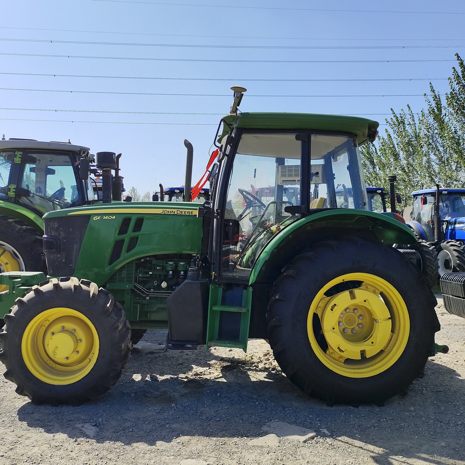 Cheap Wheel Tractor Farm Tractor Green 6E-1404 140hp High Productivity
