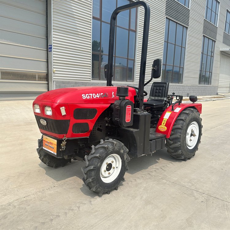 Dongfanghong SG704 70HP Four-Wheel Drive Agricultural Tractor Greenhouse King for Arable Land Turning YTO Brand 4WD