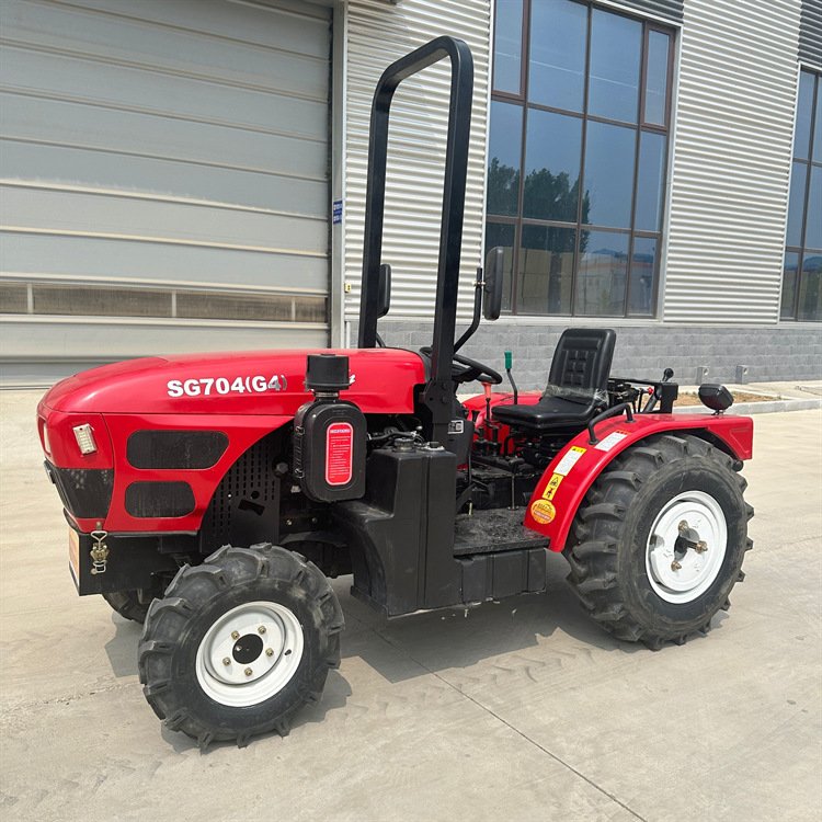Dongfanghong SG704 70HP Four-Wheel Drive Agricultural Tractor Greenhouse King for Arable Land Turning YTO Brand 4WD
