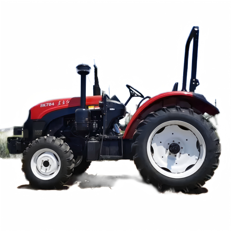 Multi Functional 4x4 Wheels 4wd 40hp 50hp 60hp 70hp 90hp 100hp Tractor Front Loader Agricultural Tractor with Optional Parts
