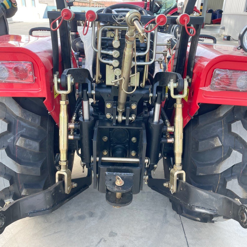 Compact 504-D Mini Series Multifunctional Agricultural Tractor 50HP Gearbox Engine with 4WD Wheel Greenhouses