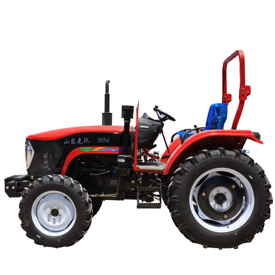 Best Price High Sales Mini 4 Wheel Farm Tractor 90HP Diesel Wheel Tractor for Agriculture