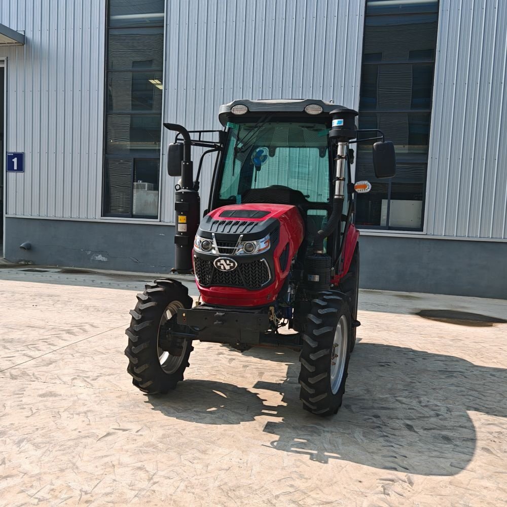 Agriculture Mini Compact 4Wd Diesel Tractor De Granja 4X4 50Hp 8+8 Gears Hydraulic Output Stage 5 Farm 50Hp Tractor