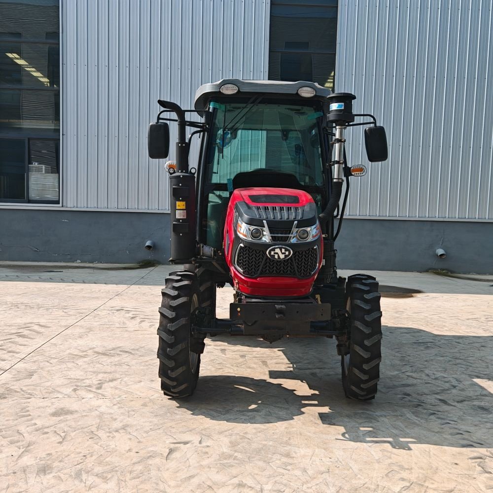 Agriculture Mini Compact 4Wd Diesel Tractor De Granja 4X4 50Hp 8+8 Gears Hydraulic Output Stage 5 Farm 50Hp Tractor
