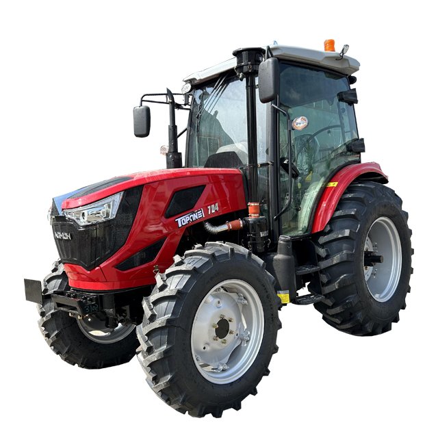 4WD Chinese Factory New Tractor TT704 Compact Quanchai Engine Model Farm Tractors with Attachments