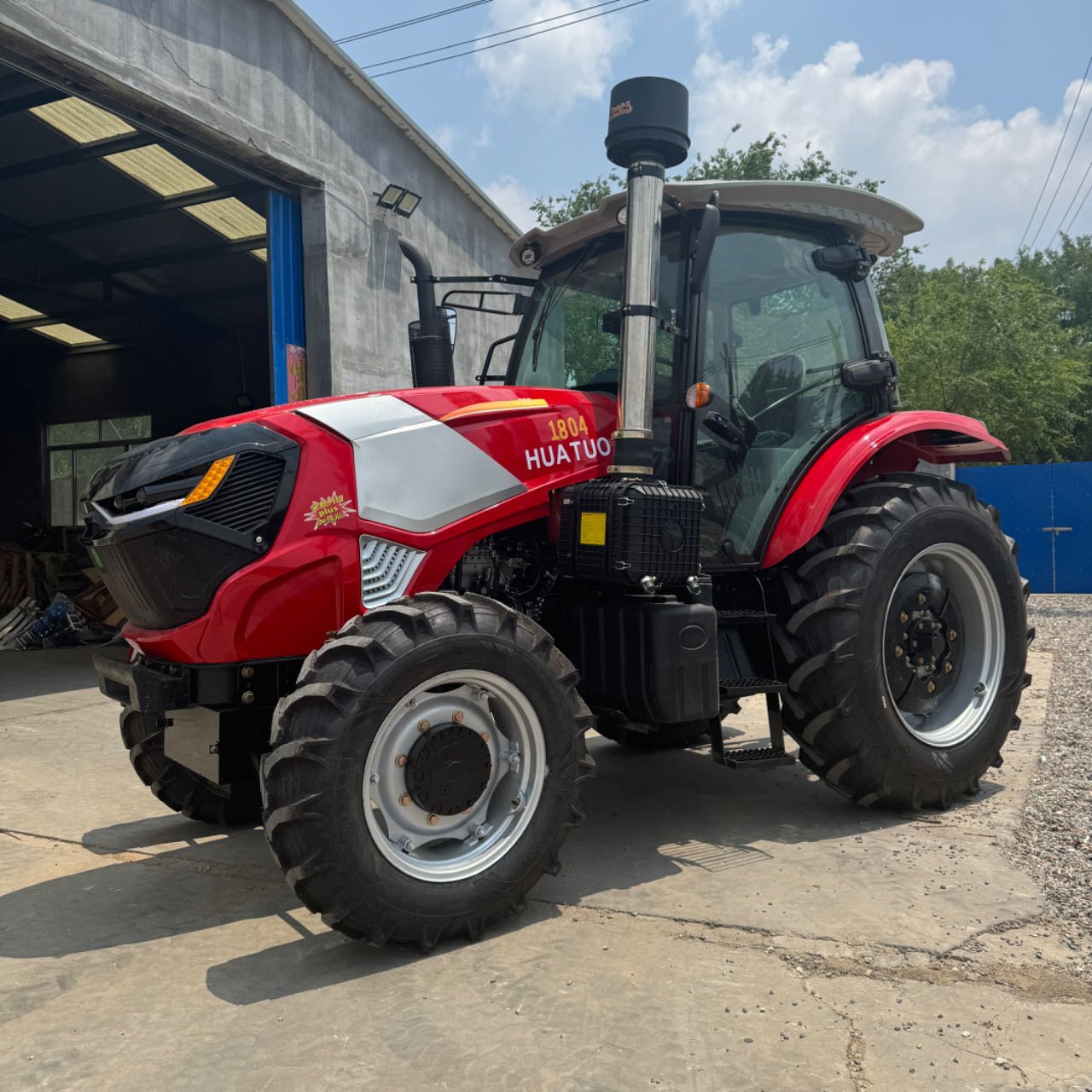 Greenhouse Farming Tractor Four-wheel Tractor Vegetable and Melon Farming Machine Multi-functional Agricultural Machinery