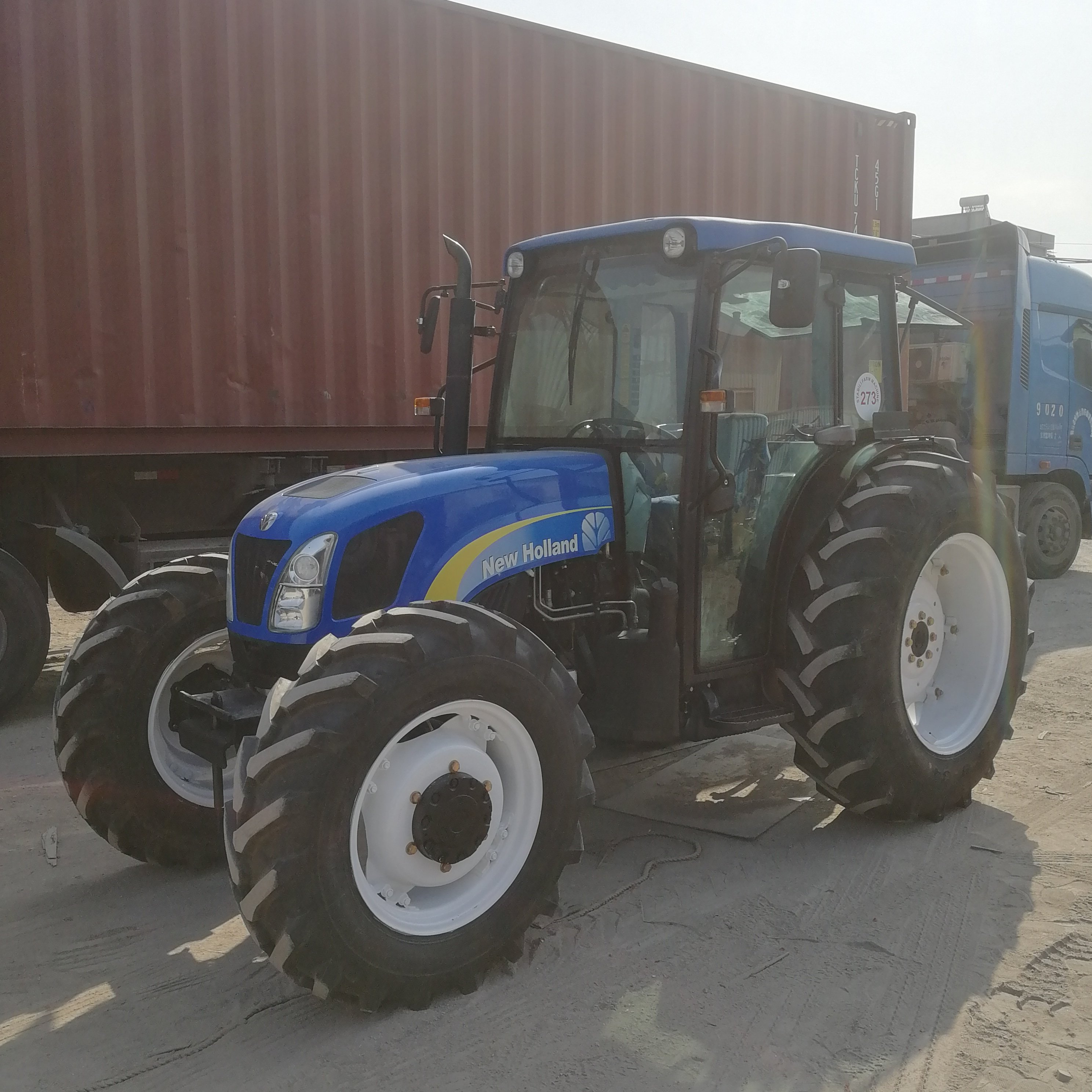 Used Tractor N Holland T4040N 85hp 4x4wd Farm Equipment Agricultural Machinery Small Mini Compact Tractor Made in Italy