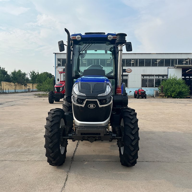Deluxe 50 HP Farm Tractor 4WD Wheels New Yangdong Engine Core Components Including Motor Pump Gear Gearbox Bearing Mini Tractor