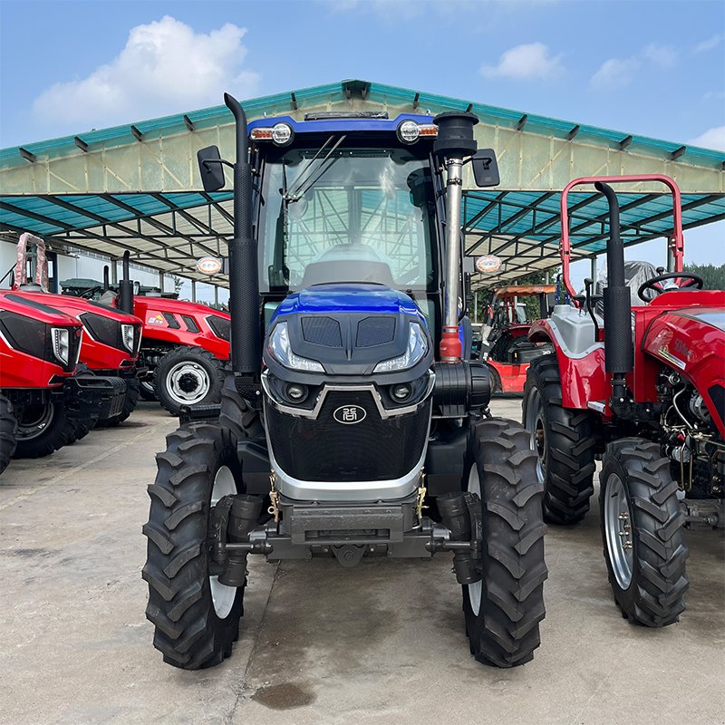 Deluxe 50 HP Farm Tractor 4WD Wheels New Yangdong Engine Core Components Including Motor Pump Gear Gearbox Bearing Mini Tractor