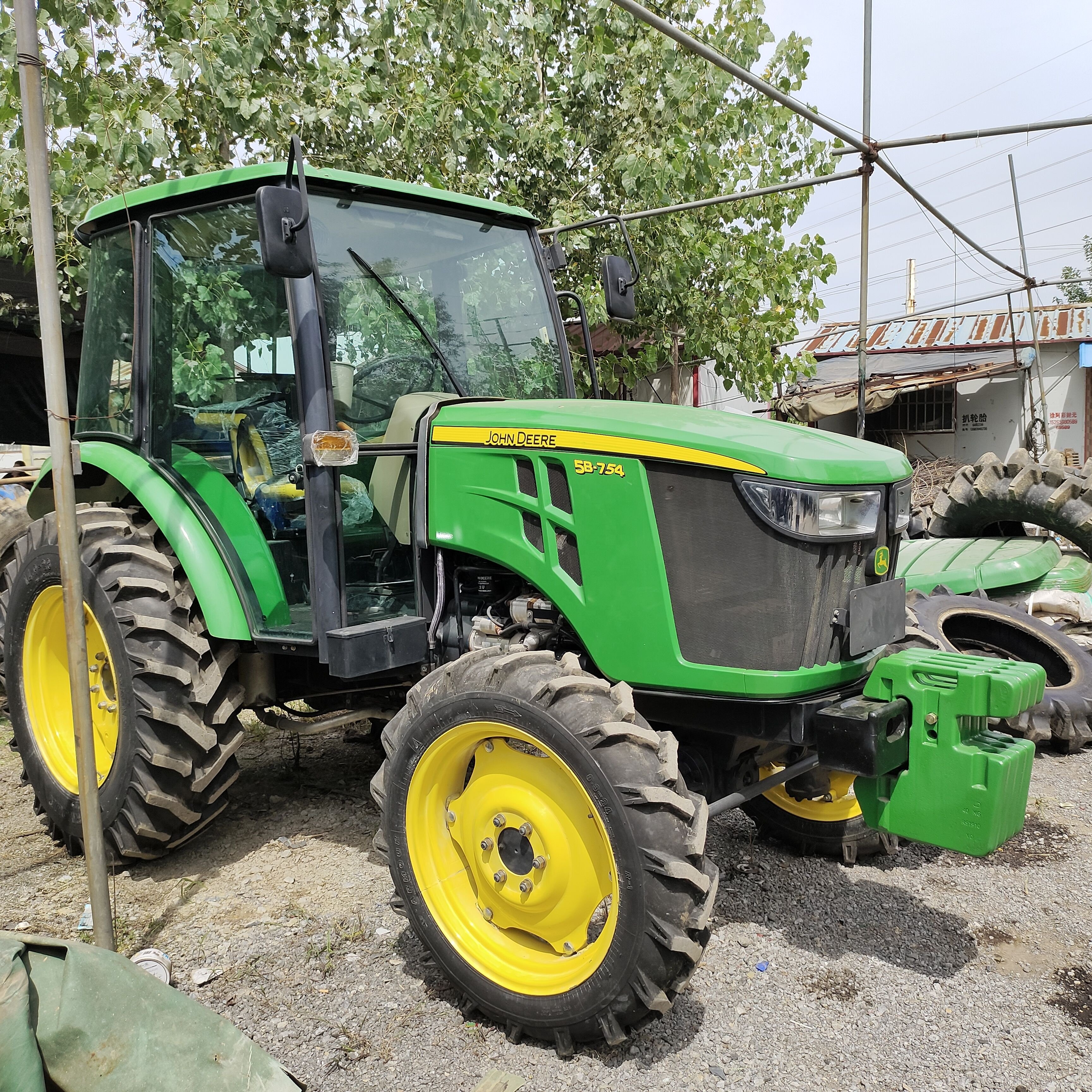 5B-75hp 4wd John Farm Deere Tractors with Agricultural Machinery & Equipment for Sale