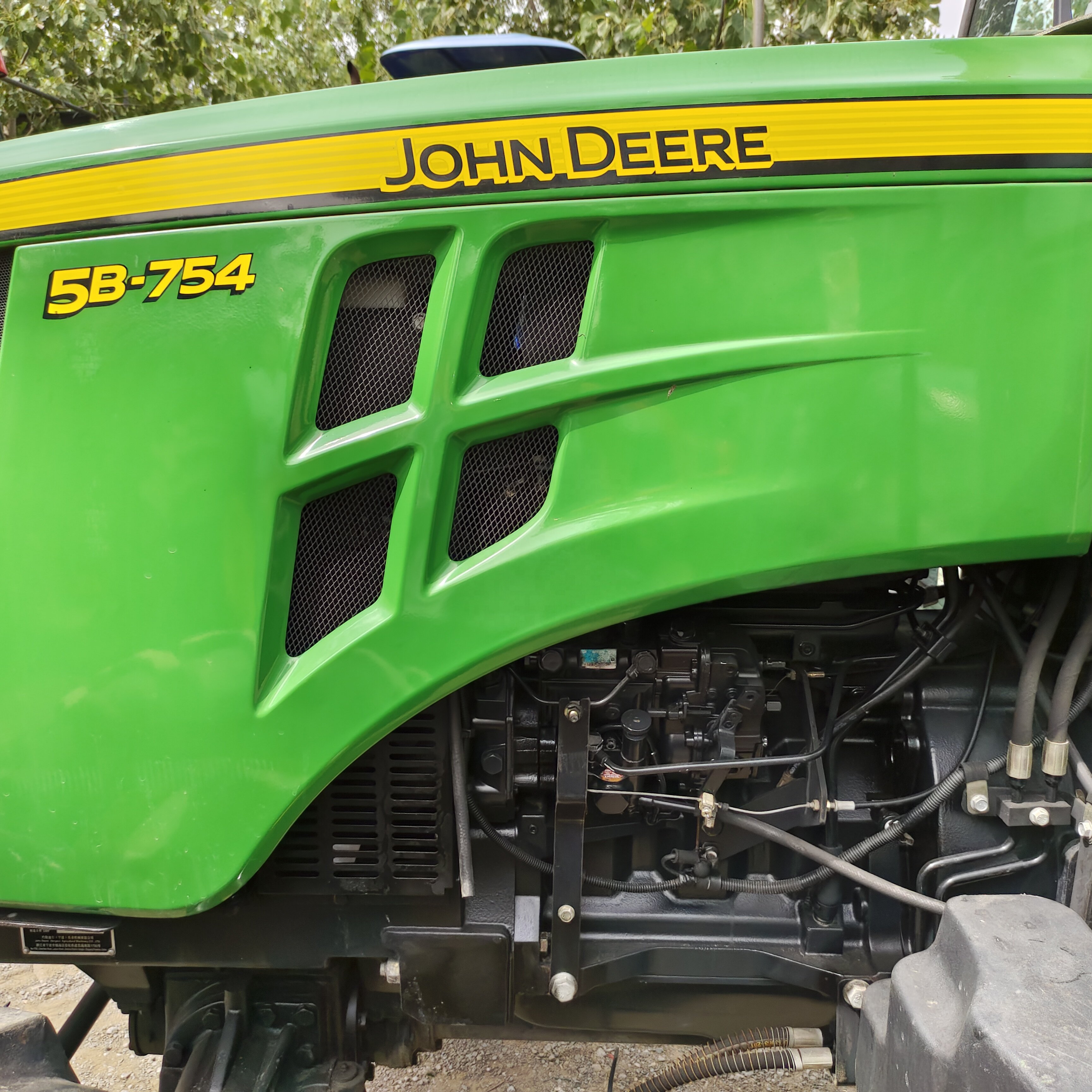 5B-75hp 4wd John Farm Deere Tractors with Agricultural Machinery & Equipment for Sale