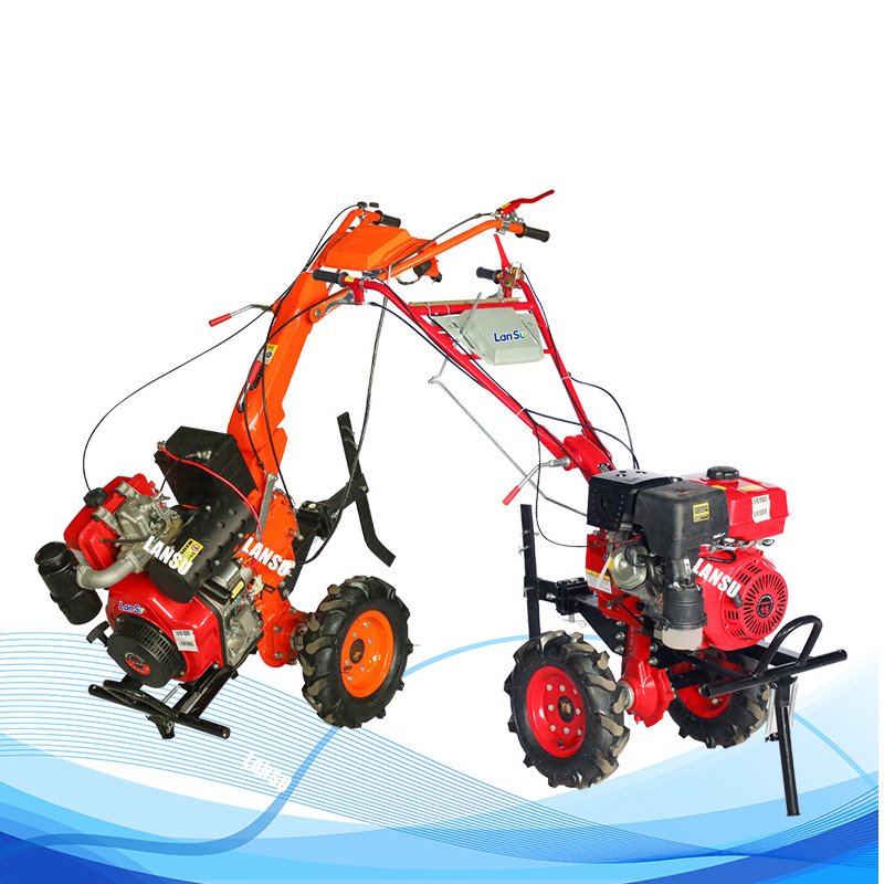 Gasoline Rotary 6HP Chinese Tille Agricultural Paddy Tiller Tractor Atv Tiller Motozappa Tiller