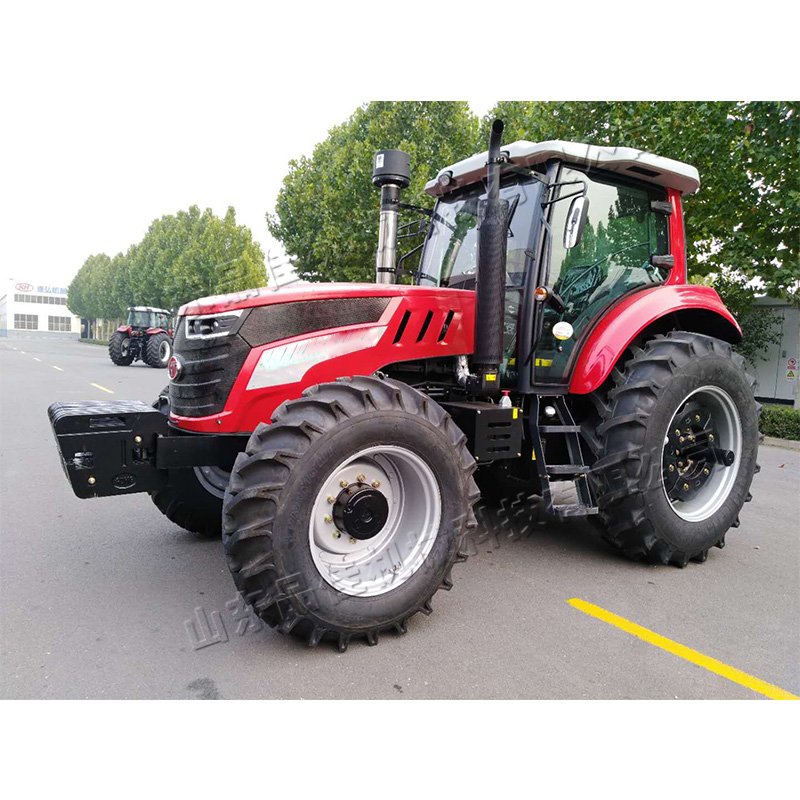Manufacturers Supply Wheeled High-horsepower 2-wheel Drive 4-wheel Drive Tractor Agricultural Multi-cylinder Rotary Plow Car