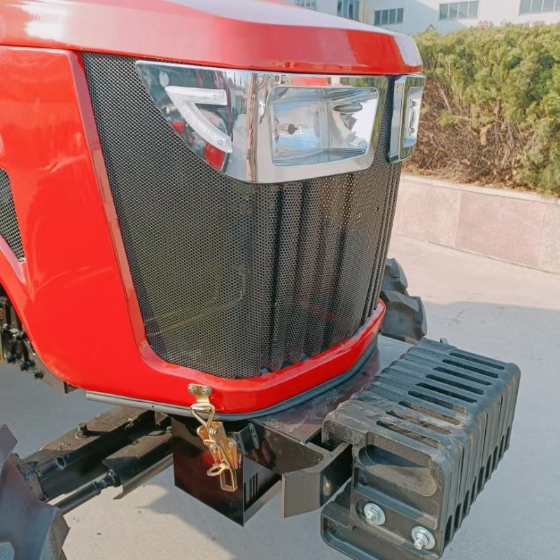 Agriculture Tractor 50hp 55hp 60hp 4wd 4x4 Tractor Equipped With Trailer Rotary Cultivator Planter Traktor