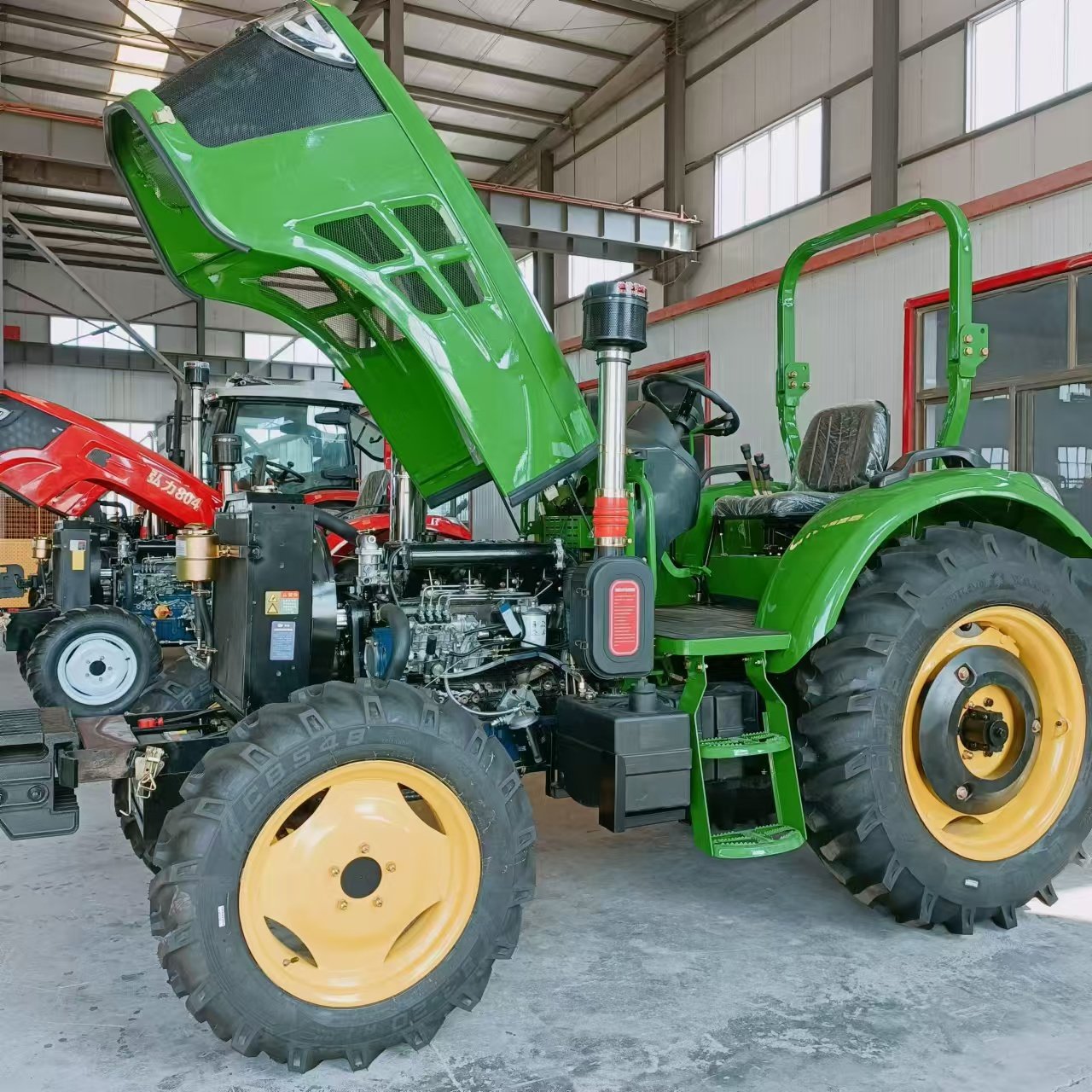 China 70hp 80hp 90hp 100hp 4wd Farm Tractor Price Agricultural Machinery