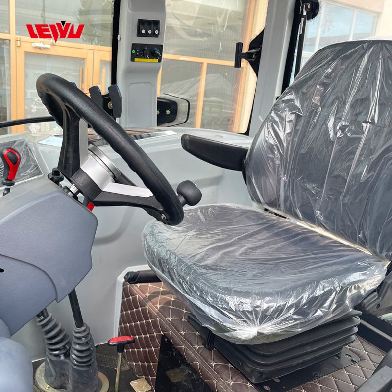 Factory Sale Wheel Tractor Loader Ac Cab 504 604 804 Farm Tractors Agriculture