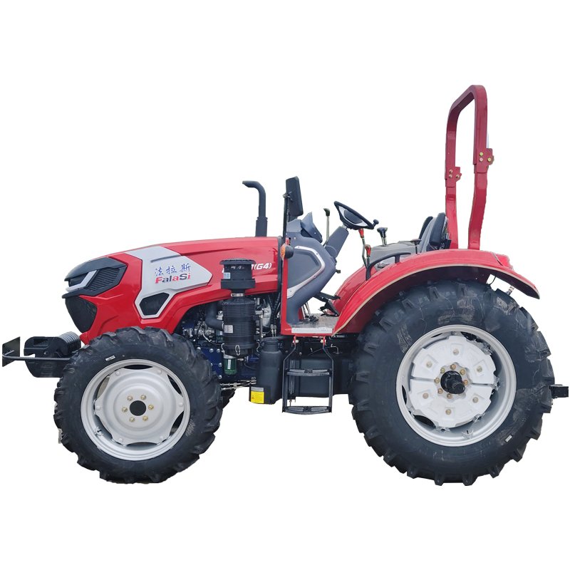 Falath China Factory Multifunctional Small Tractors WheelMultifunctional Tractors for Agriculture 80hp 4wd 4x4 Farm Tractor