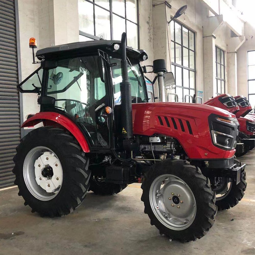 LAND Universal 60hp 80HP Farming Equipment Tractor 4x4 diesel Agriculture Wheel Farm Weeding Tractor