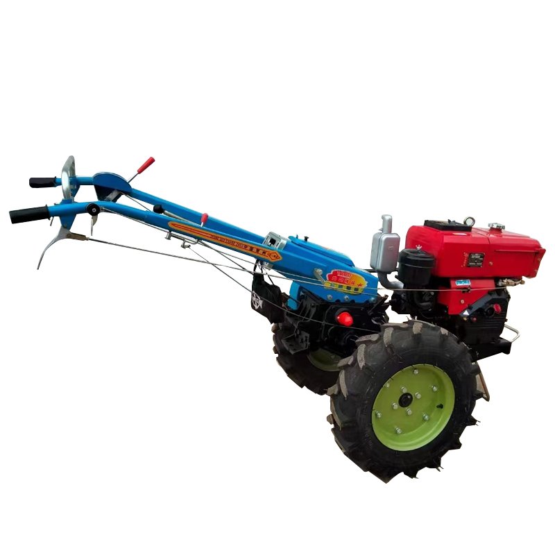 Garden Farm Walking Tractor 80 hp Mini Tractors Two Wheel Tractor Plows Plough Attachments Cultivator Implement