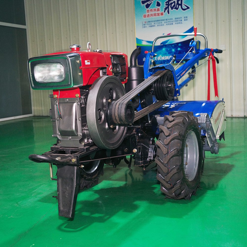 Agriculture Machine Tiller Cultivator 15hp Hand Push 16 Horsepower Farming Equiment Walking Tractor
