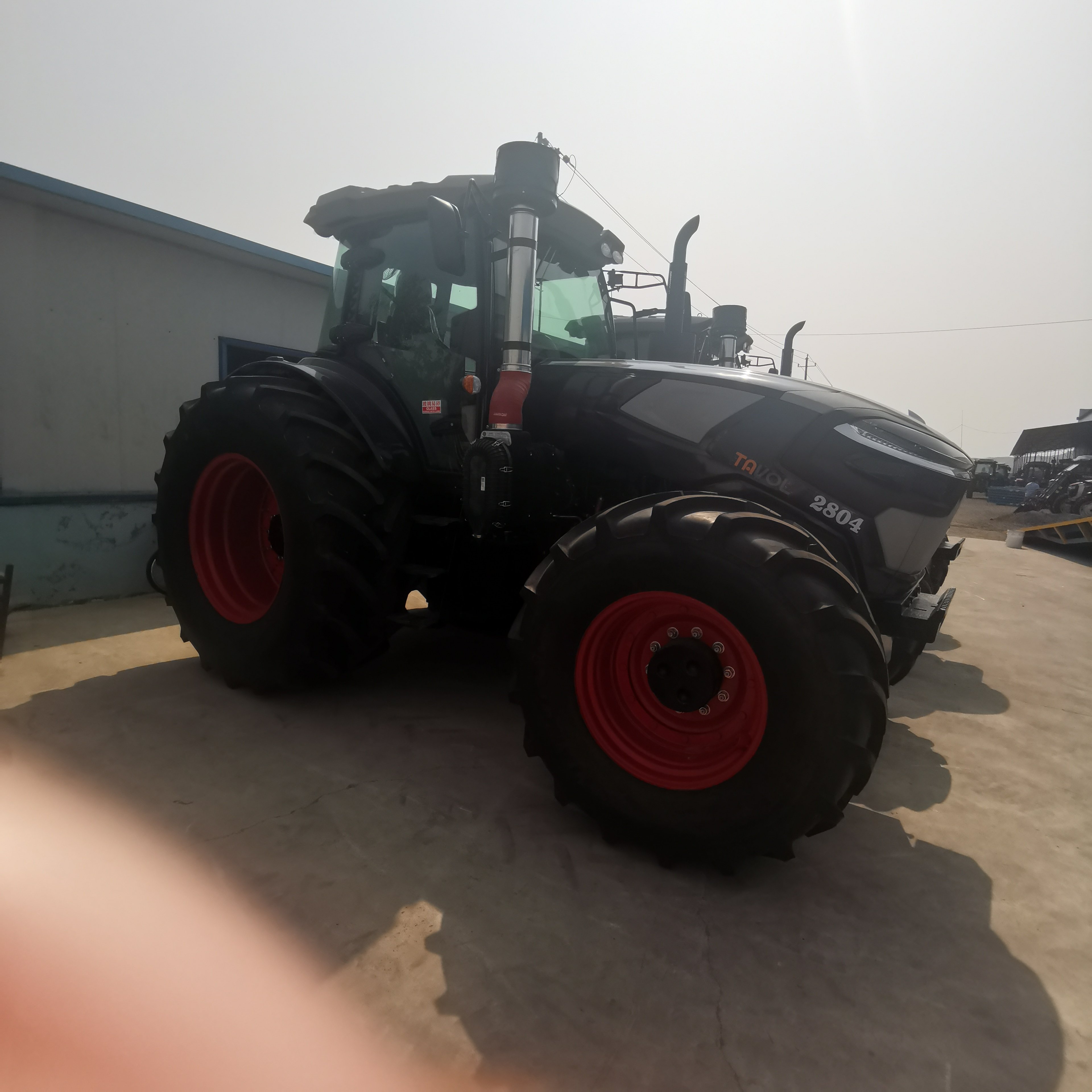 High Efficient Agricultural Equipment Farm Machinery Traktor 4x4 Mini Farm 4wd Compact Tractor with