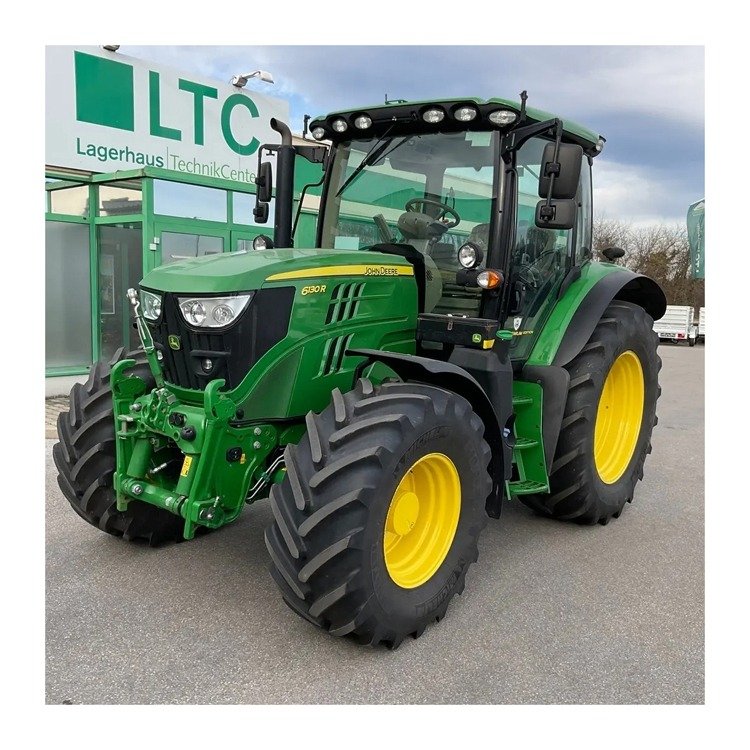 Used 185hp 140hp 120hp 4WD John Deere Tractor with Rotary Machine Agricultural Farm Tractor 80hp Engine Second Hand Condition