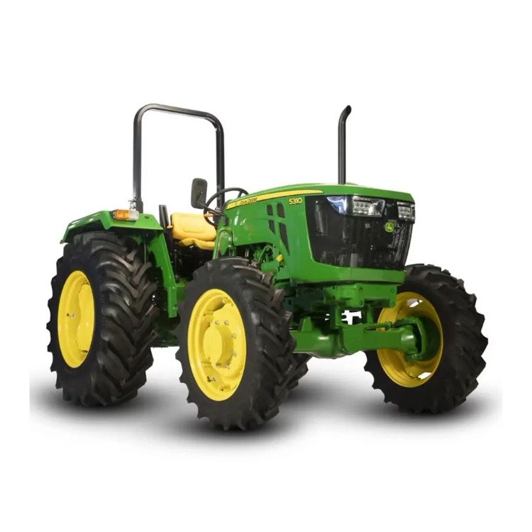 Used 185hp 140hp 120hp 4WD John Deere Tractor with Rotary Machine Agricultural Farm Tractor 80hp Engine Second Hand Condition