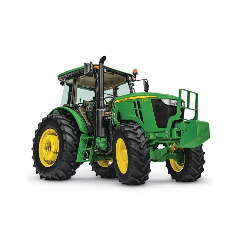 Used 185hp 140hp 120hp 4WD John Deere Tractor with Rotary Machine Agricultural Farm Tractor 80hp Engine Second Hand Condition