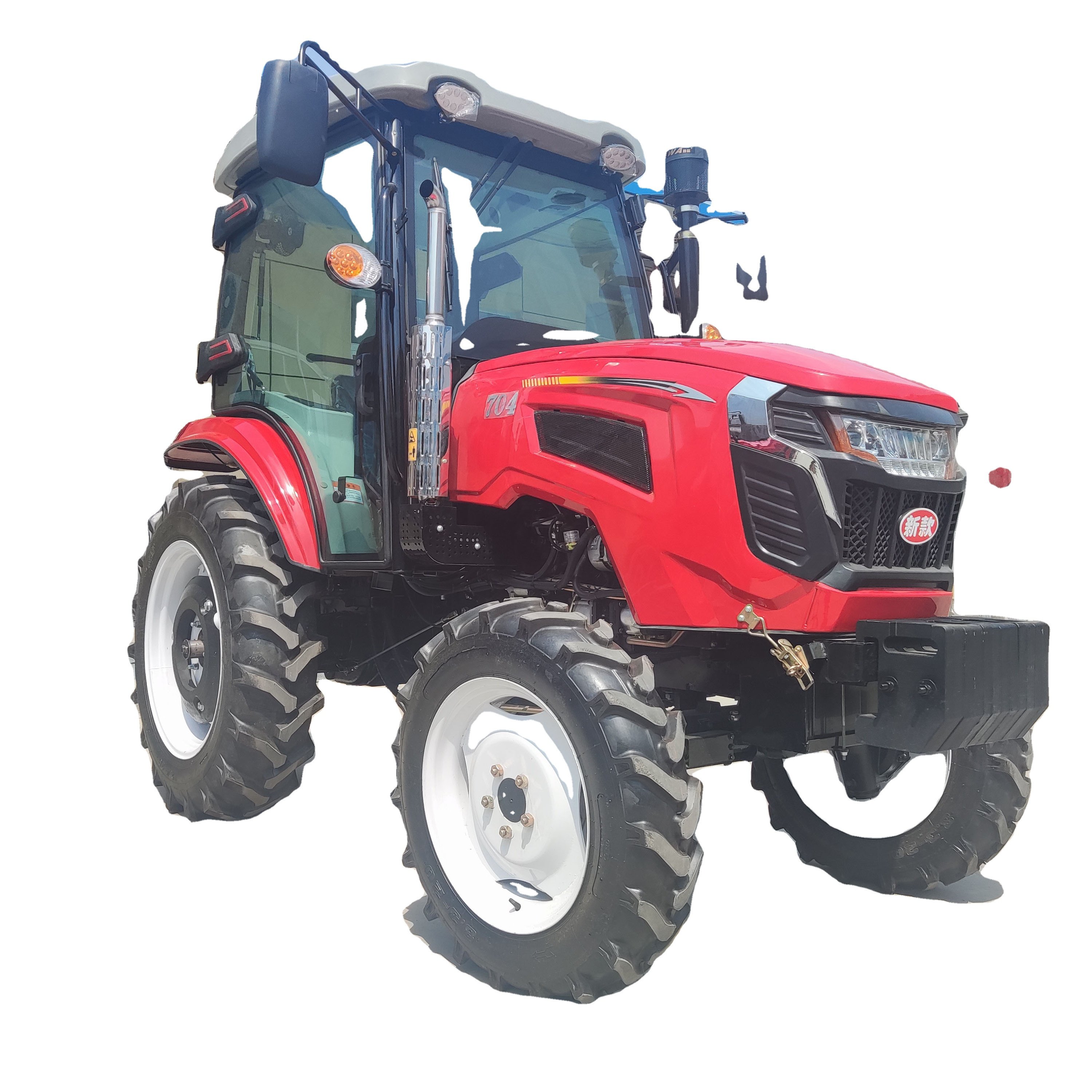 Lutian Tractor 804 80Hp 4Wd Wheel Farm Orchard Compact Tractor Agricultural Machinery