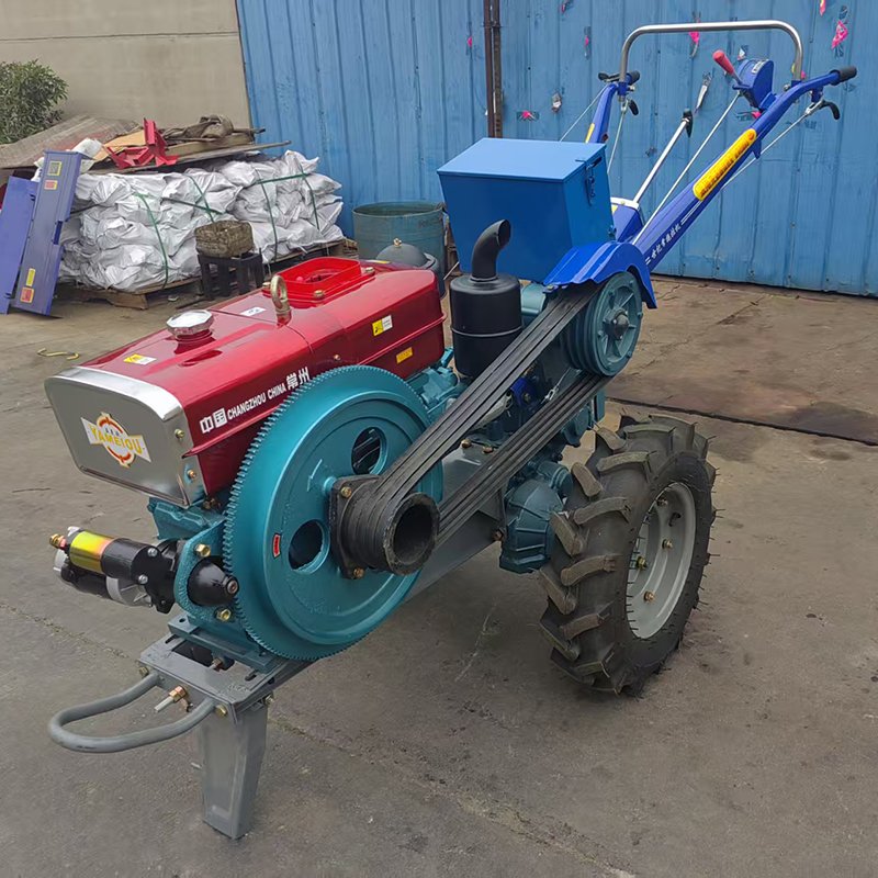 Hot Sale Agricultural Equipment 2wd Hand Manual Mini Tractor Diesel Engine Two Wheel Tractor Corn Cultivator