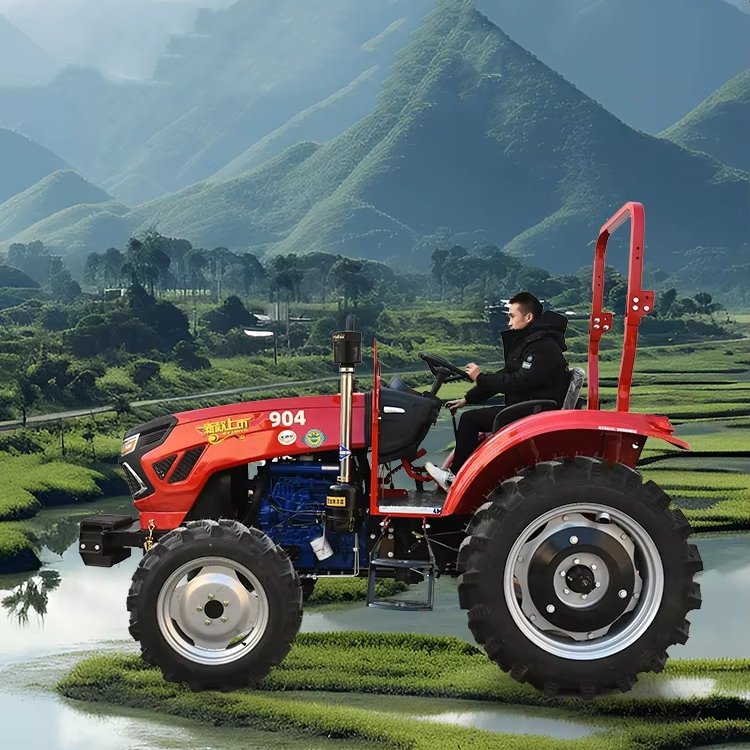 Multi-functionTractor 4wd 4x4 25hp 35hp 40hp 50hp 60hp 70hp 80hp 90hp 100hp Agriculturaltractors Cab Wheel Tractors