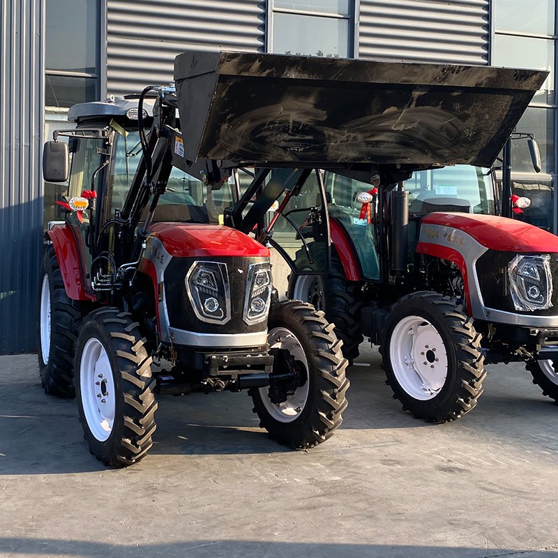 Hot Sale 120HP Agricultural Rotary Cultivator Tractor with Wheels Cabin Loader Featuring Core Motor Gear Wheel Tractor