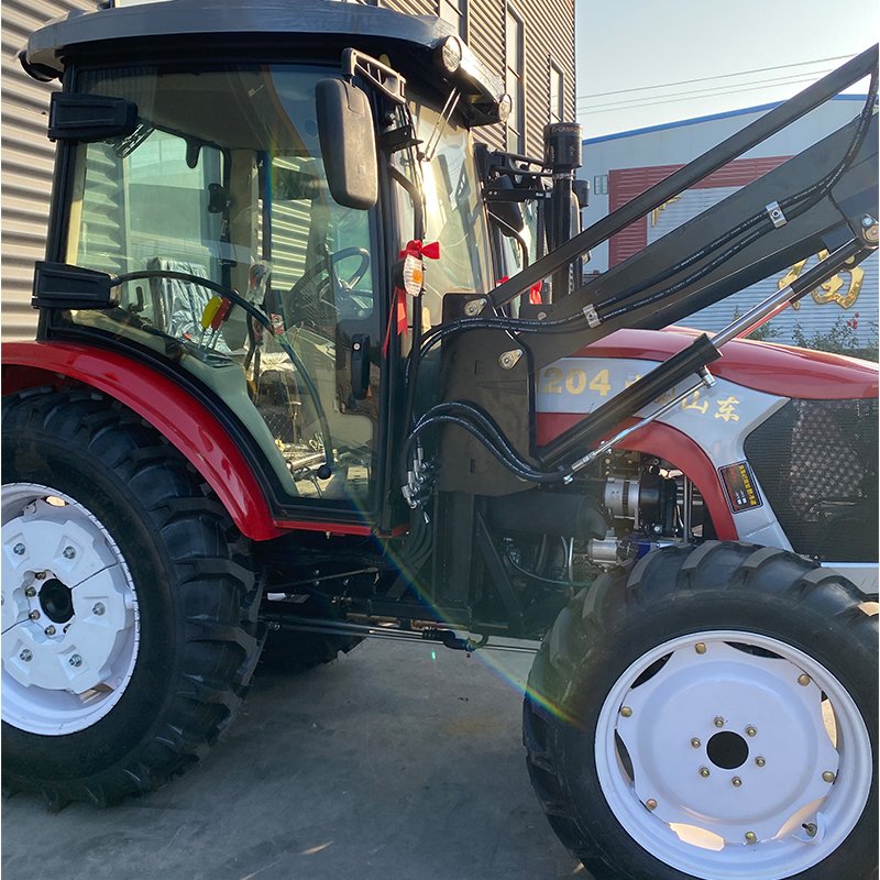 Hot Sale 120HP Agricultural Rotary Cultivator Tractor with Wheels Cabin Loader Featuring Core Motor Gear Wheel Tractor