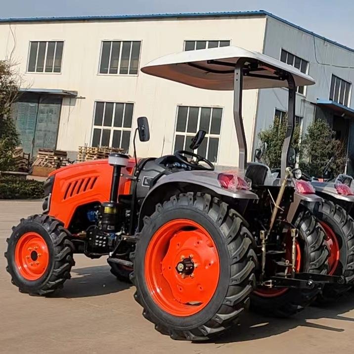 Factory 4X4 Wheel Tractor Truck 4WD Front Loader with Cabin 60hp-120hp Multifunctional YTO Garden Farm Tractor