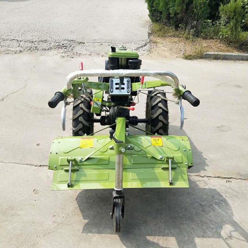 Hand-held Mini Power Tiller diesel Engine with Ditcher Grass Wheel for Farm Use