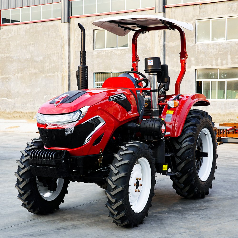 Whole Sale Price 80hp Farming Tractor 4x4 Small Agriculture Machine Price 4wd Mini Farming Tractors