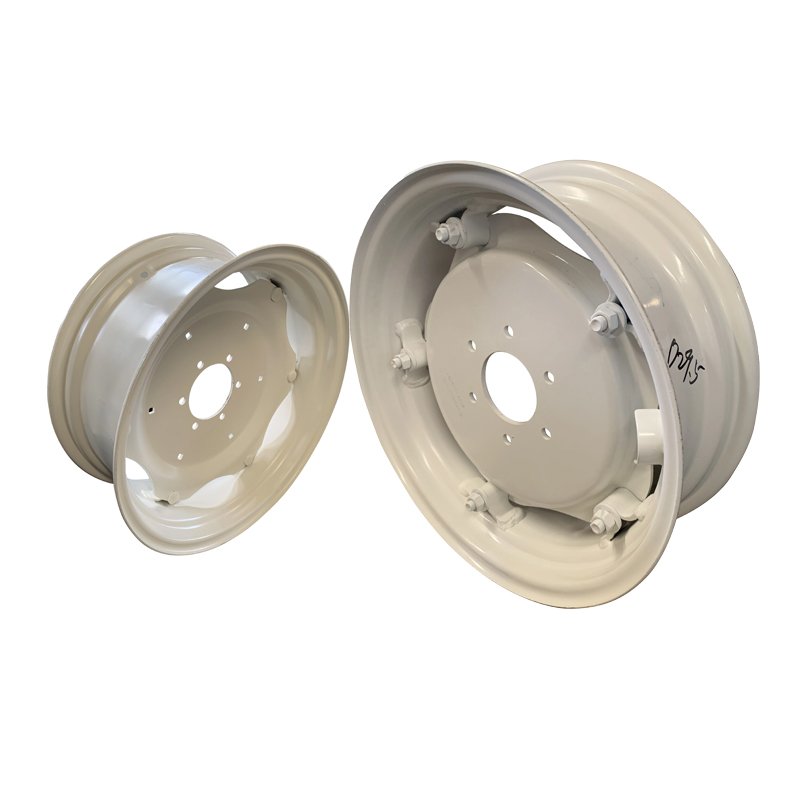 Factory Bolt and Welding 7*20 Steel Wheel Rims W7x20 Agricultural Tractor Wheels for 8.3-20 Tires