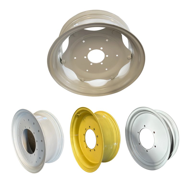 Factory Bolt and Welding 7*20 Steel Wheel Rims W7x20 Agricultural Tractor Wheels for 8.3-20 Tires